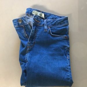 TOP SHOP JAMIE blue jeans